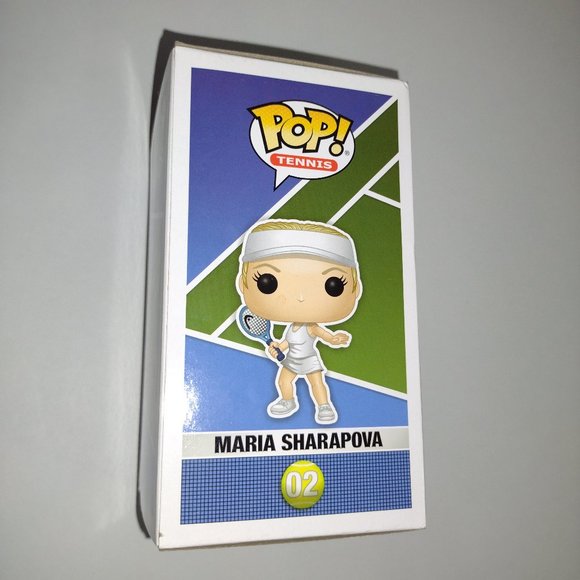 Tennis Legends Bjorn Borg 02 Funko Pop! Maria Sharapova 6.5 x 4.72 x 3.62 inches - Picture 7 of 7